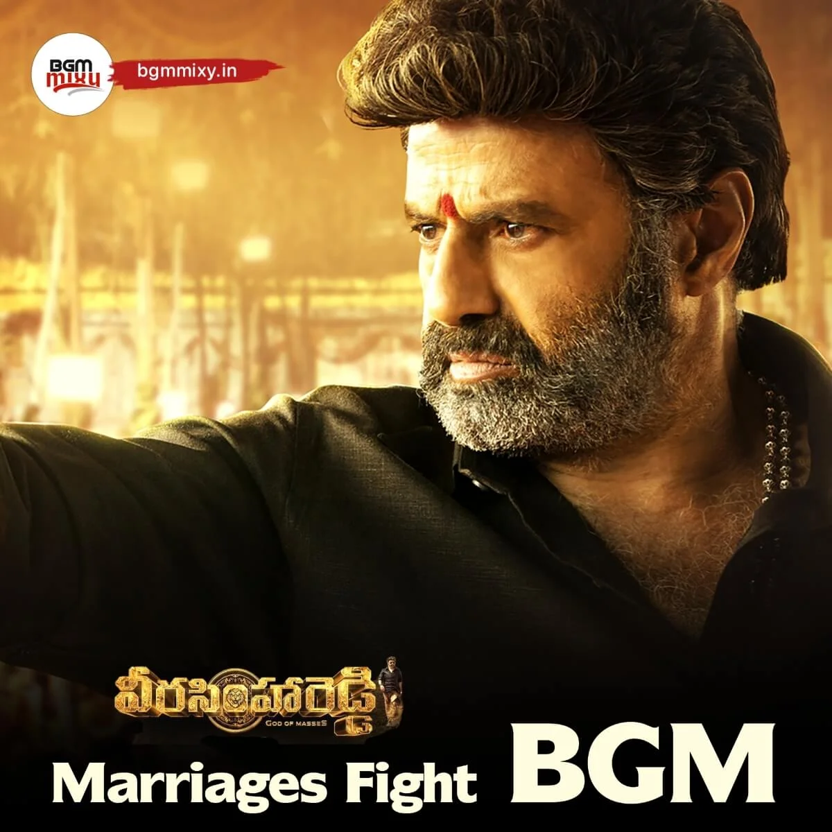 Veera Simha Reddy Marriages Fight BGM Mix HD mp3 image