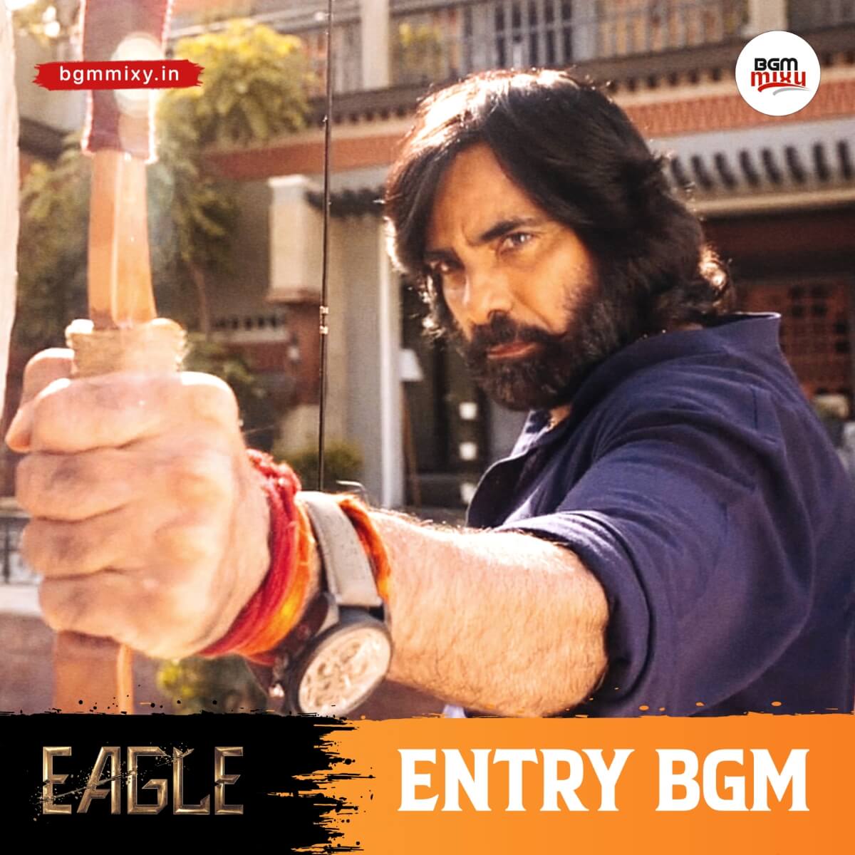 Eagle Raviteja Entry BGM Mix HD mp3 image