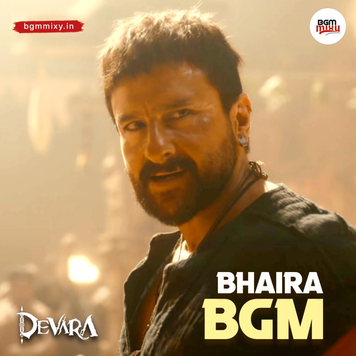 Download Devara Villain Bhaira BGM in HD quality 1 Bhaira Glimpse BGM HD mp3 image